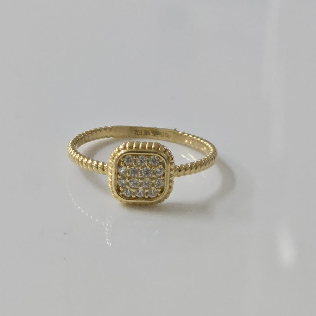 ANILLOS DAMA ORO 14K 2 (NUEVO)