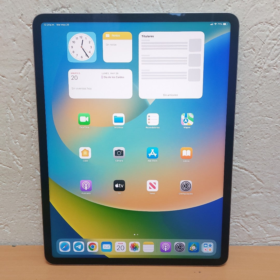 TABLETA APPLE IPAD PRO 6 12.9" A2764 256 GB 8 GB RAM (SEMINUEVO)