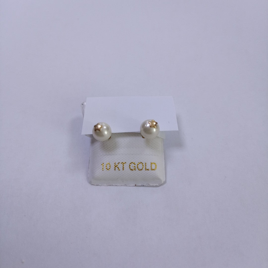 BROQUELES ORO 10K 1 (NUEVO)