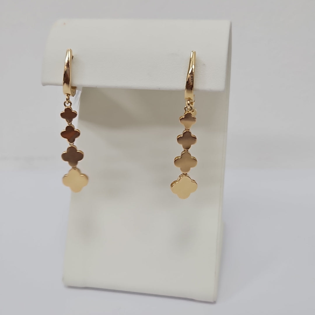 BROQUELES ORO 14K 4.1 (NUEVO)