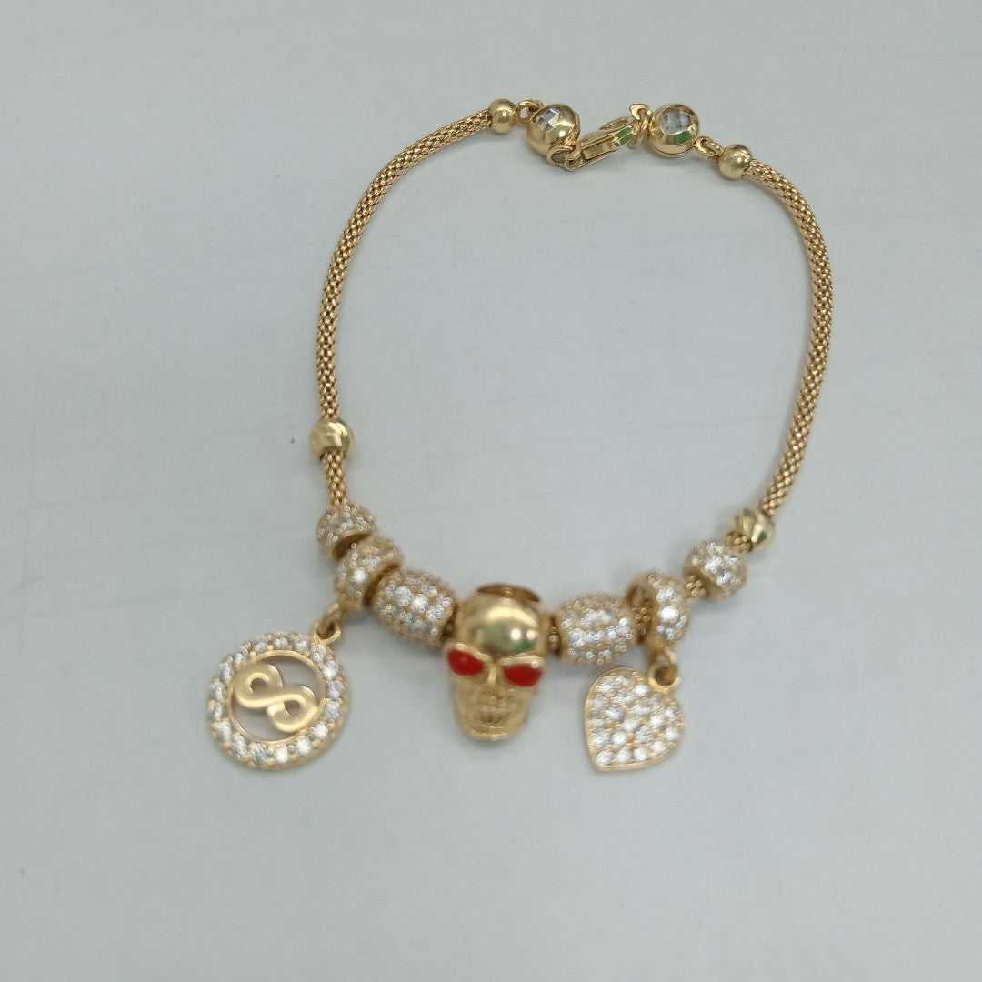 PULSERAS DAMA ORO 14K 8.9 (NUEVO)