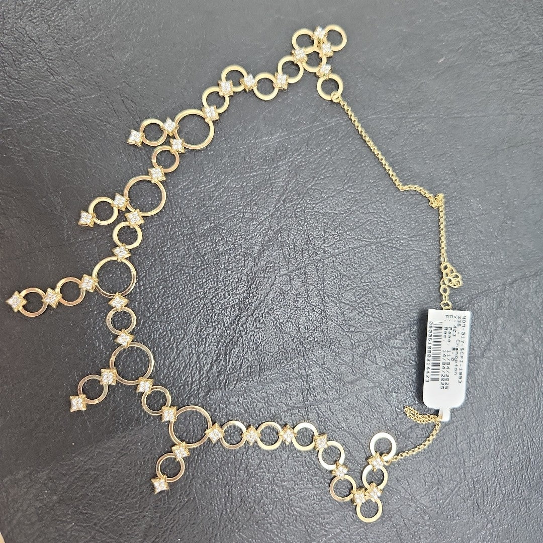 GARGANTILLAS ORO 14K 10 (NUEVO)