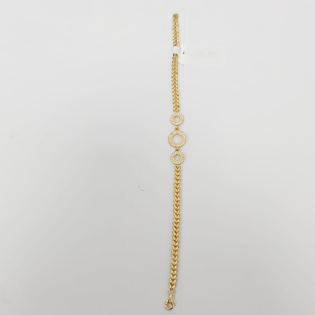PULSERAS DAMA ORO 14K 4.8 (NUEVO)