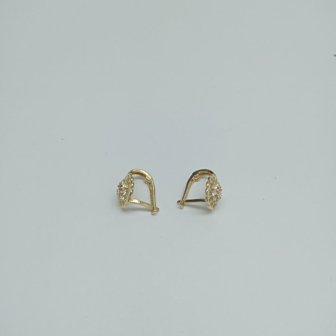 BROQUELES ORO 14K 1.2 (NUEVO)