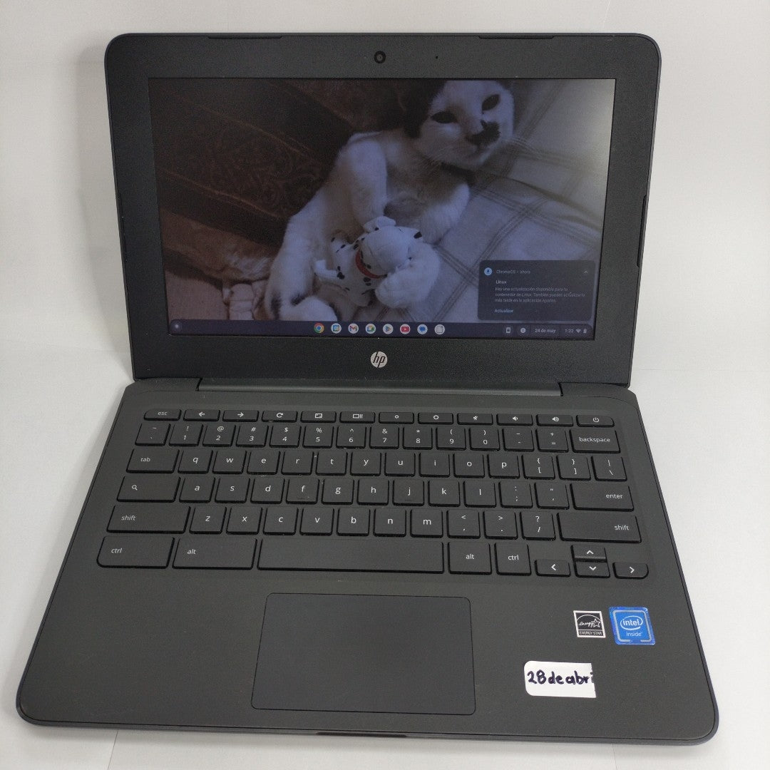 LAPTOP HP CHROMEBOOK 11A-NB0013DX (2020) 32 GB SSD 4 GB RAM (SEMINUEVO)