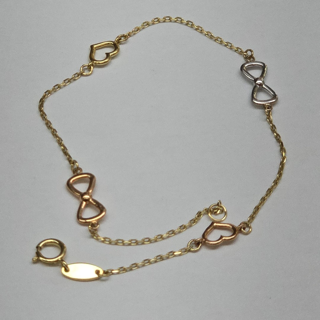 PULSERAS DAMA ORO 14K 1.3 (NUEVO)