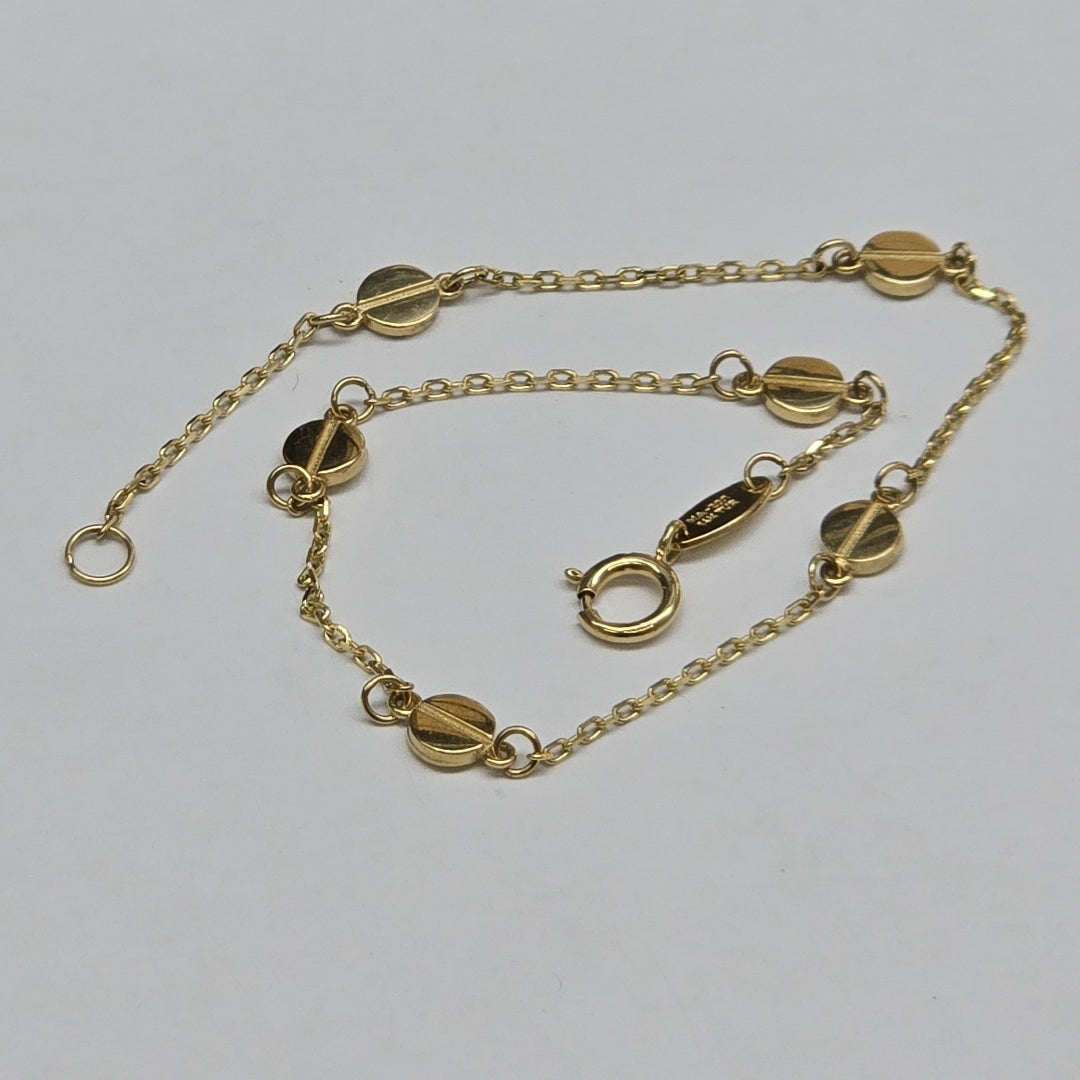 PULSERAS DAMA ORO 14K 1.6 (NUEVO)