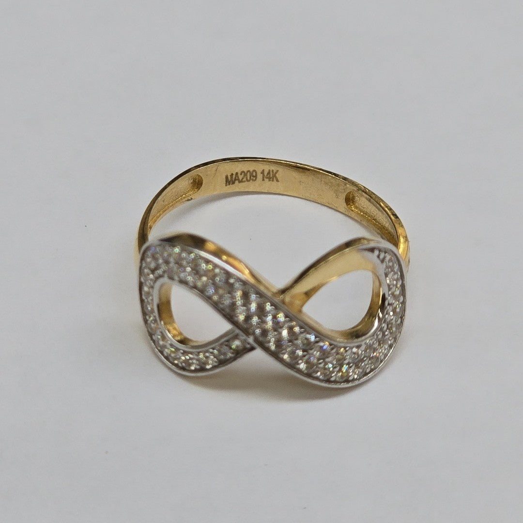 ANILLOS DAMA ORO 14K 2 (NUEVO)