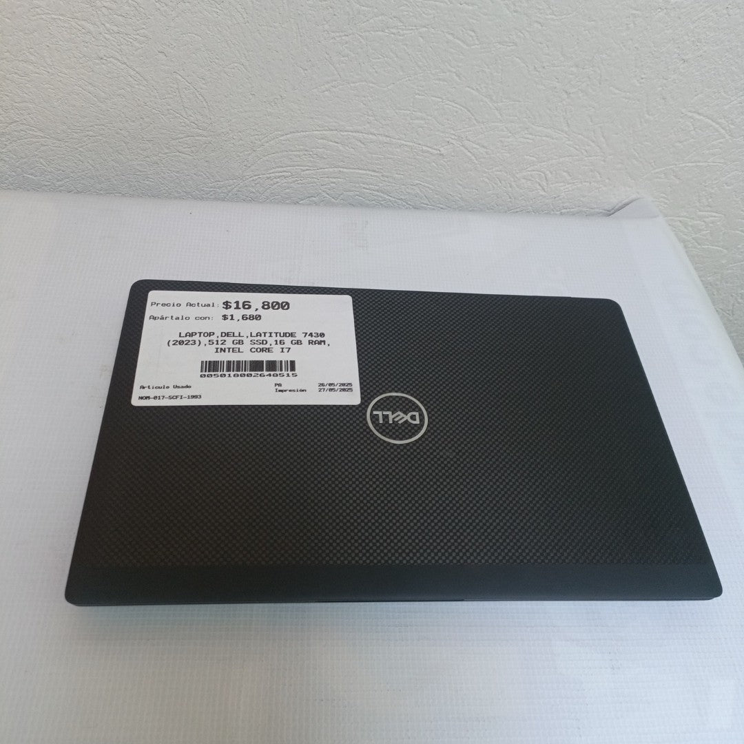 LAPTOP DELL LATITUDE 7430 (2023) 512 GB SSD 16 GB RAM