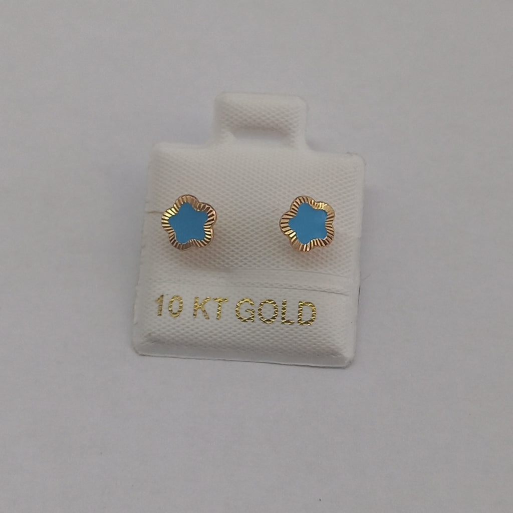 BROQUELES ORO 10K 1 (NUEVO)