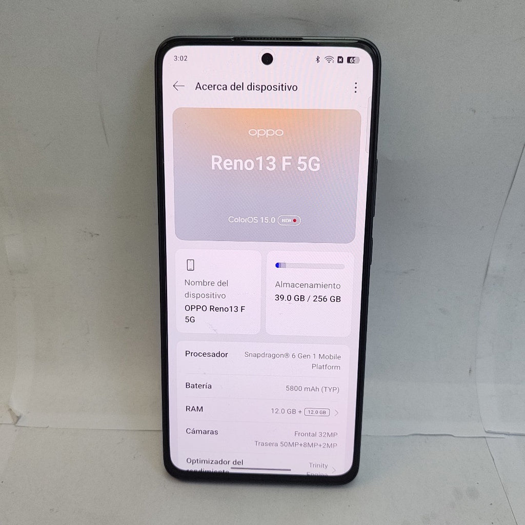 CELULAR OPPO  RENO 13F 5G CPH2699 (2025) 256 GB 12 GB RAM (SEMINUEVO)