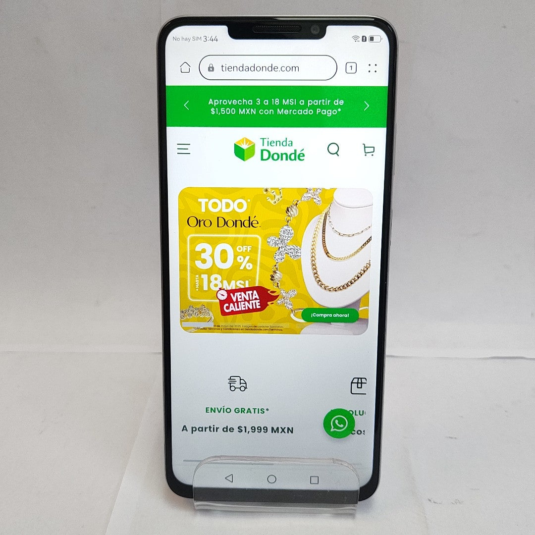 CELULAR HUAWEI NOVA Y91 STG-LX2 128 GB 8 GB RAM (SEMINUEVO)