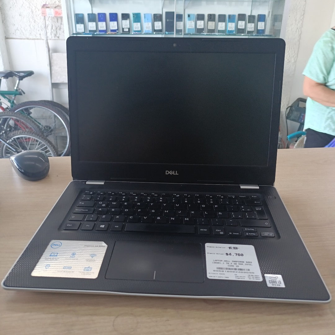 LAPTOP DELL INSPIRON 3493 (2020) 1 TB 4 GB RAM (SEMINUEVO)