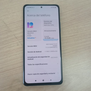 CELULAR XIAOMI REDMI NOTE 10 PRO M2101K6R 256 GB 8 GB RAM (SEMINUEVO)