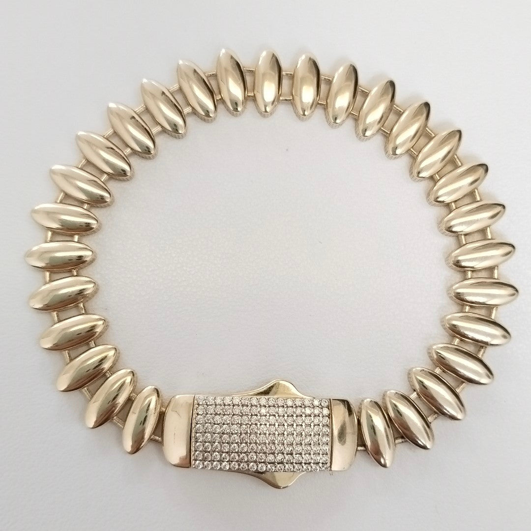 PULSERAS DAMA ORO 14K 15.8 (NUEVO)