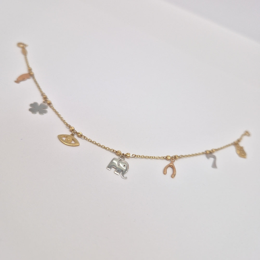 PULSERAS DAMA ORO 14K 2.6 (NUEVO)