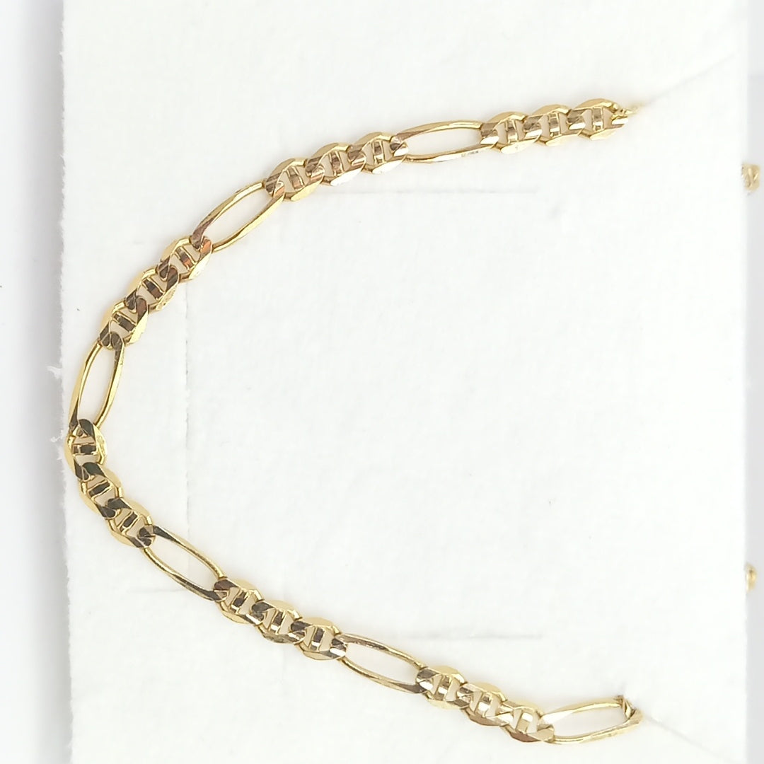 CADENAS CARTIER 3*1 AMARILLA ORO 14K 8.8 (NUEVO)