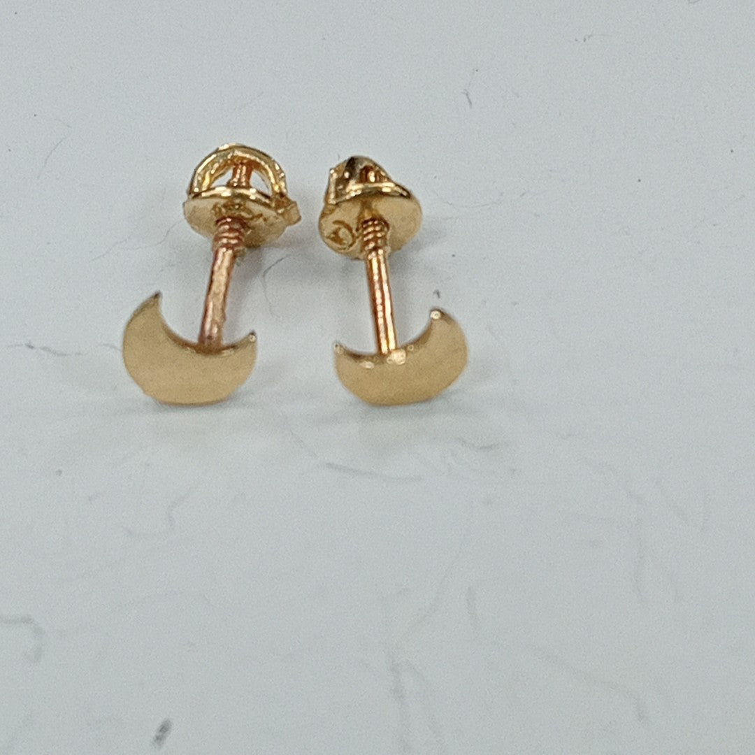 BROQUELES ORO 14K 1 (NUEVO)