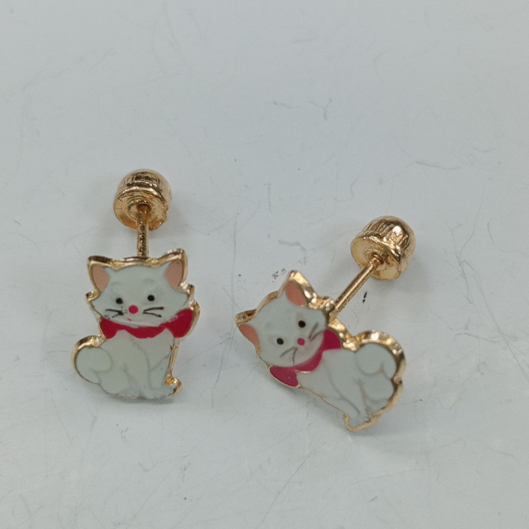 BROQUELES ORO 14K 1 (NUEVO)