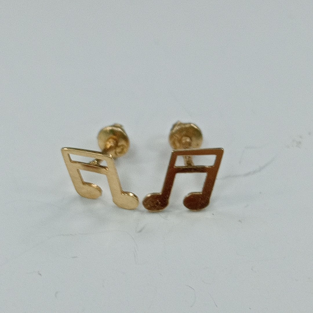 BROQUELES ORO 14K 1 (NUEVO)