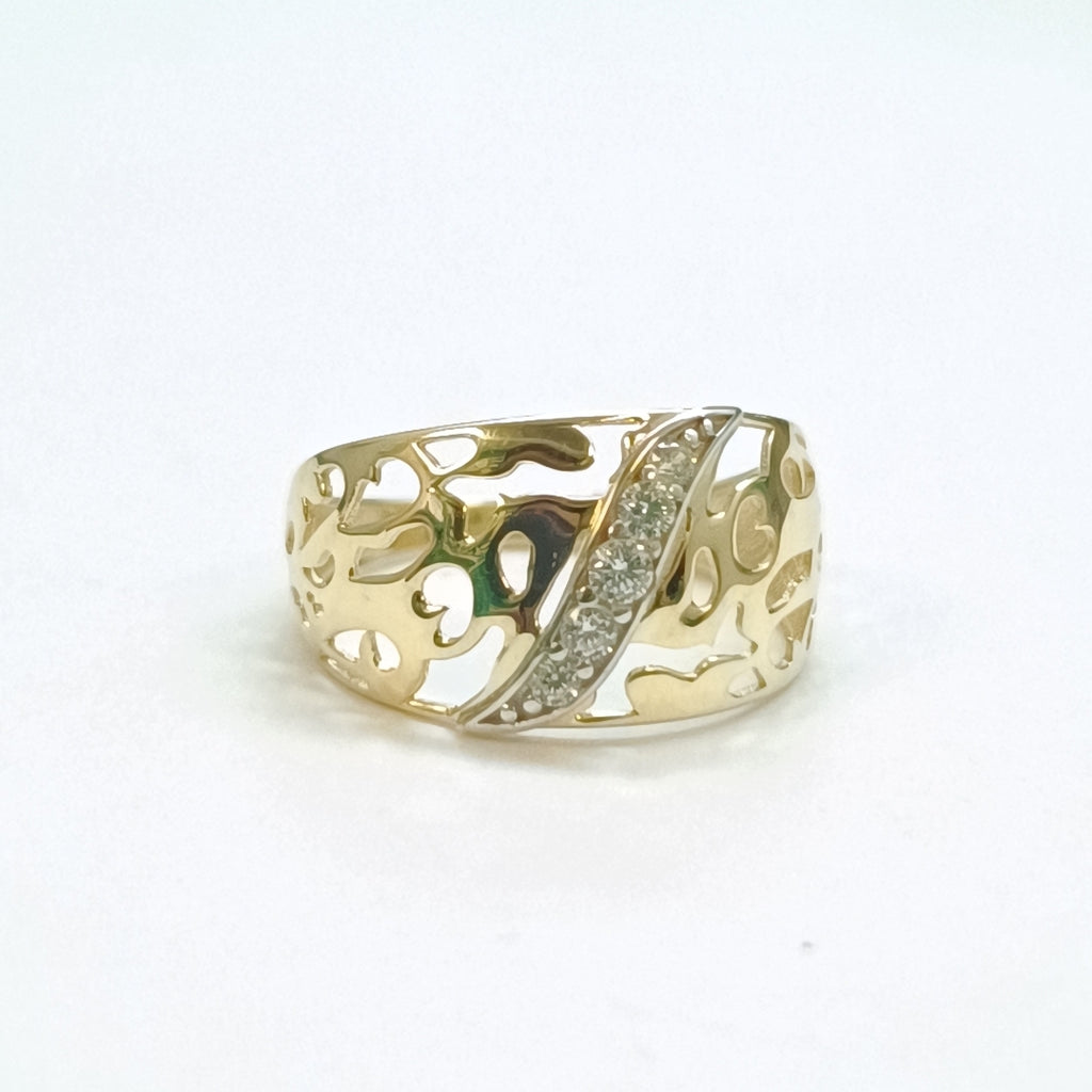 ANILLOS DAMA ORO 14K 2.1 (NUEVO)