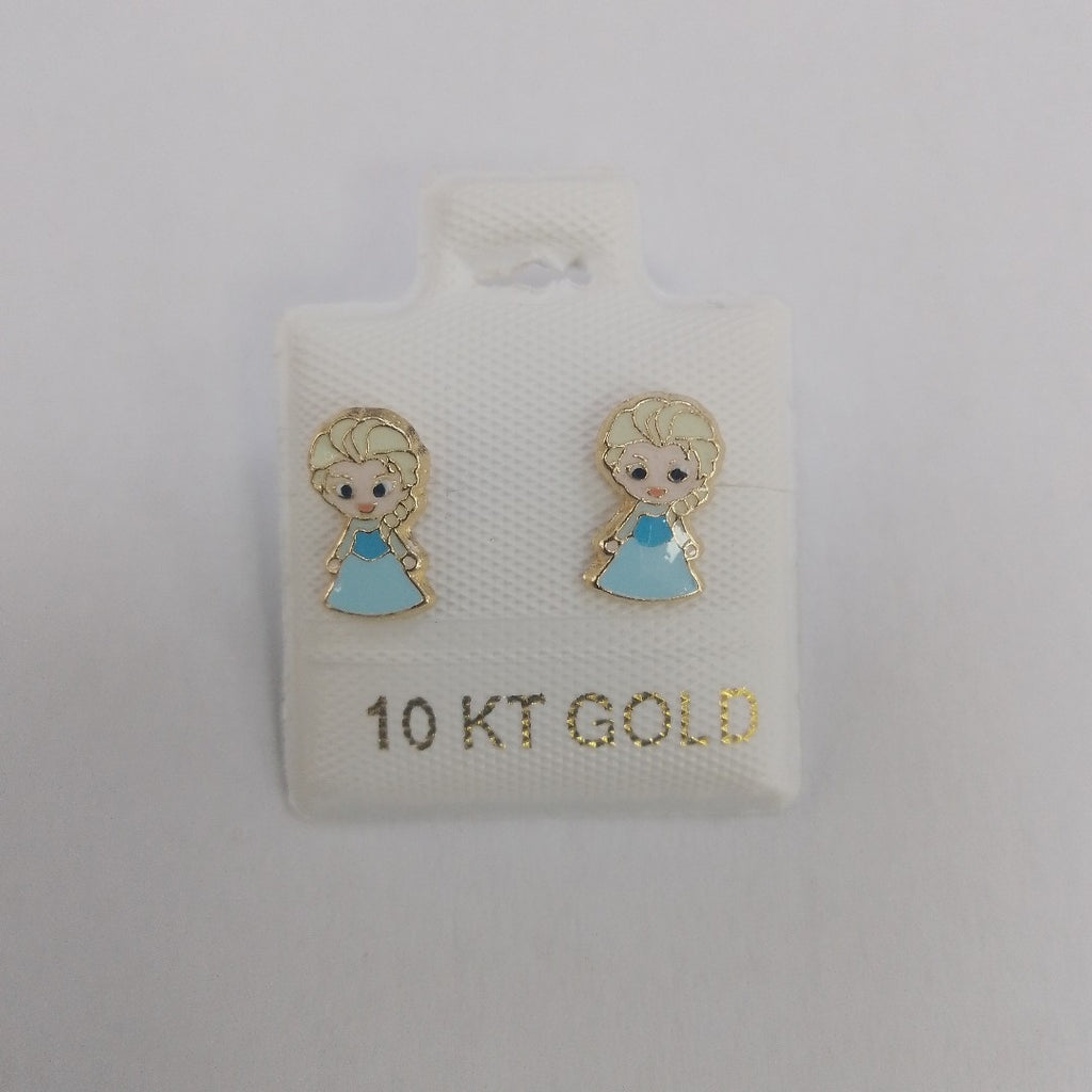 BROQUELES ORO 10K 1 (NUEVO)