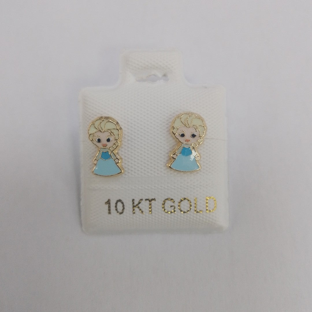 BROQUELES ORO 10K 1 (NUEVO)