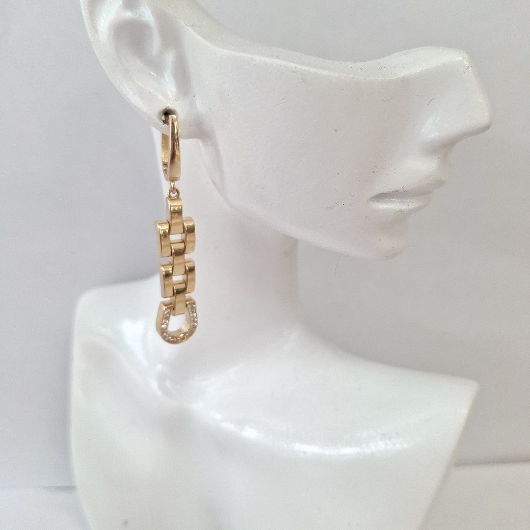 BROQUELES ORO 14K 7.2 (NUEVO)