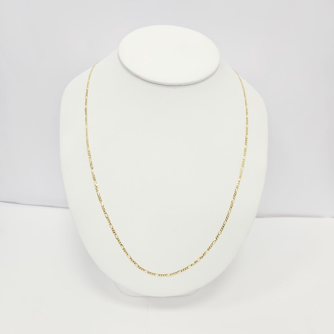 CADENAS CARTIER 3*1 AMARILLA ORO 14K 3.7 (NUEVO)