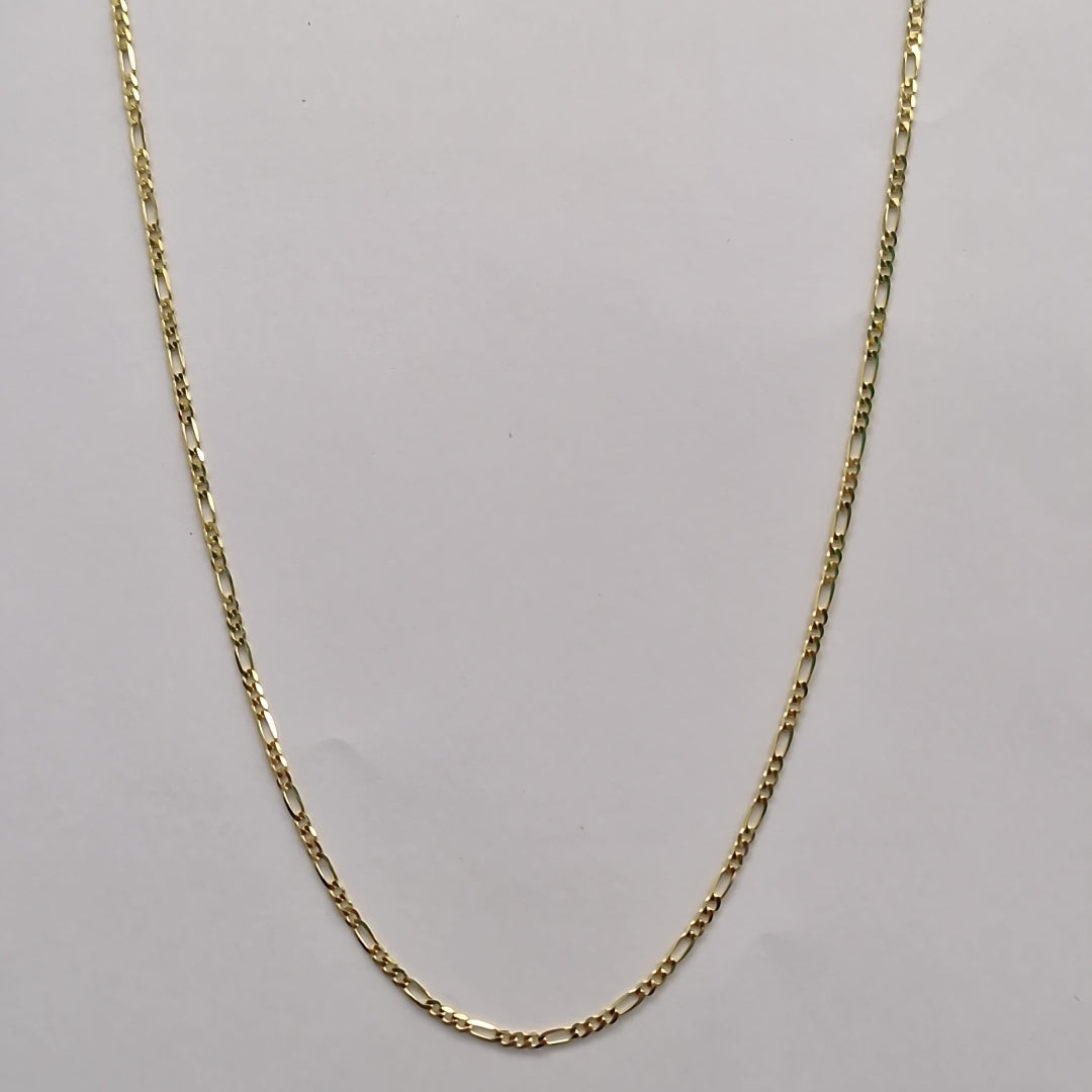 CADENAS CARTIER 3 1 AMARILLA ORO 14K 3.4 (NUEVO)