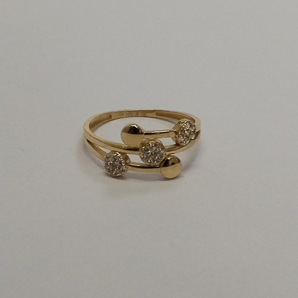 ANILLOS DAMA ORO 14K 2 (NUEVO)