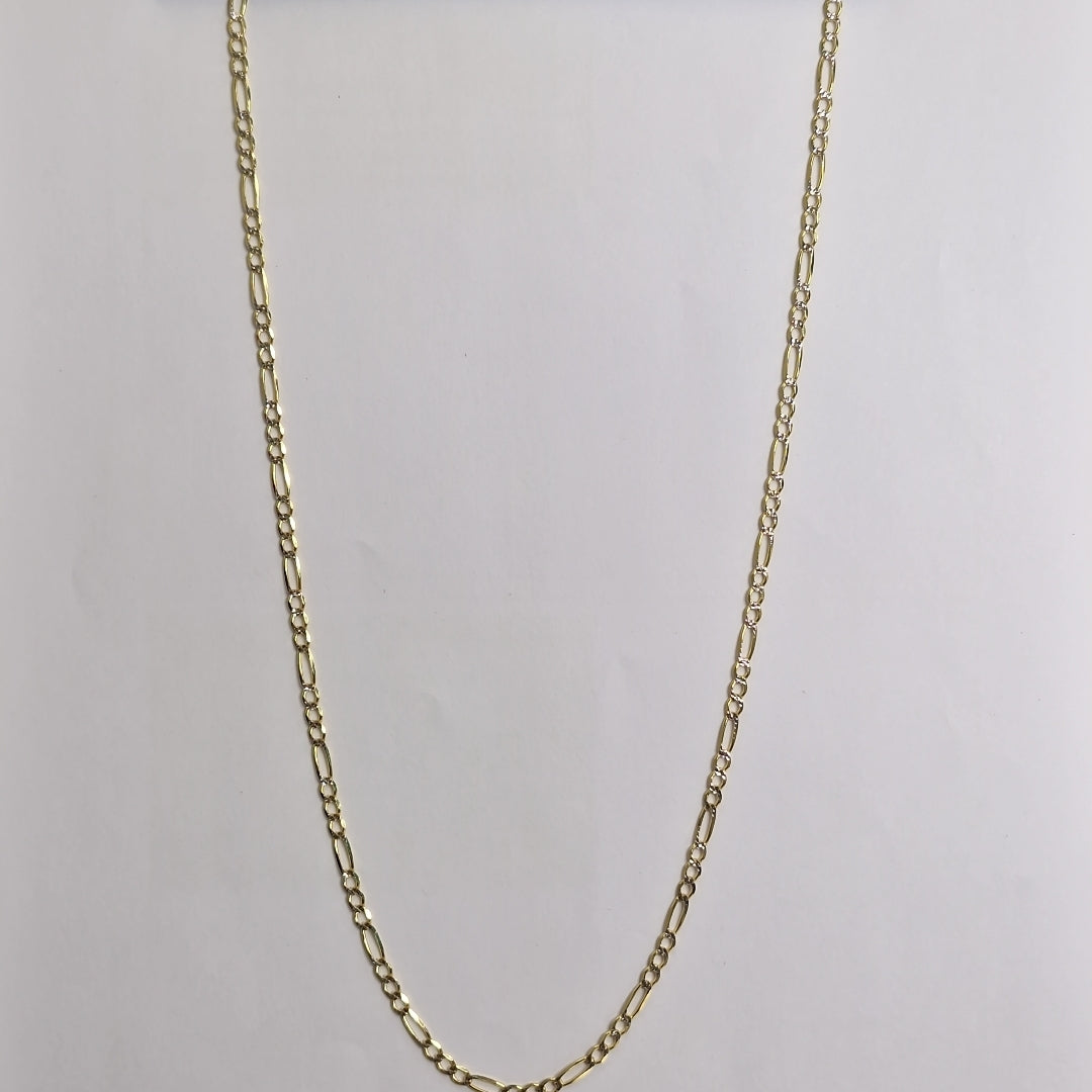 CADENAS CARTIER 3*1 DIAMANTADA ORO 14K 8.1 (NUEVO)