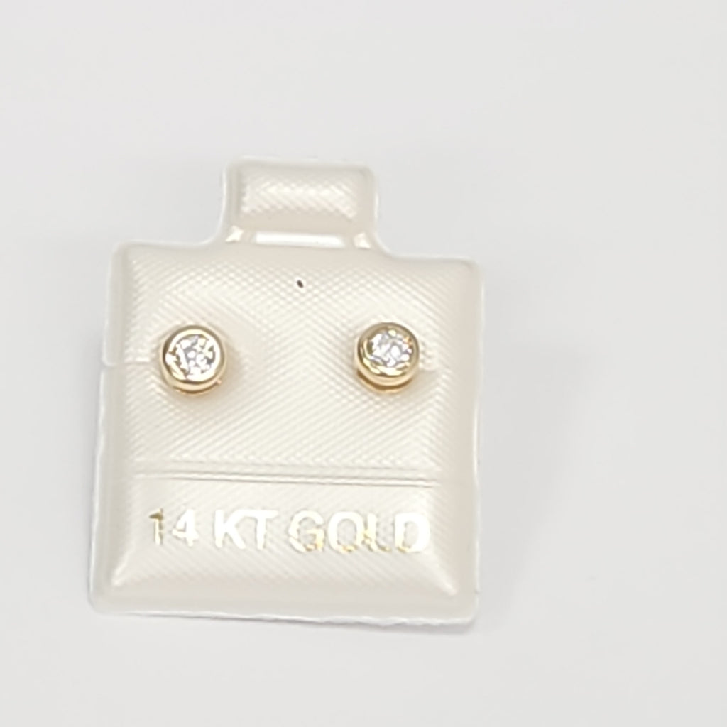 BROQUELES ORO 14K 0.8 (NUEVO)