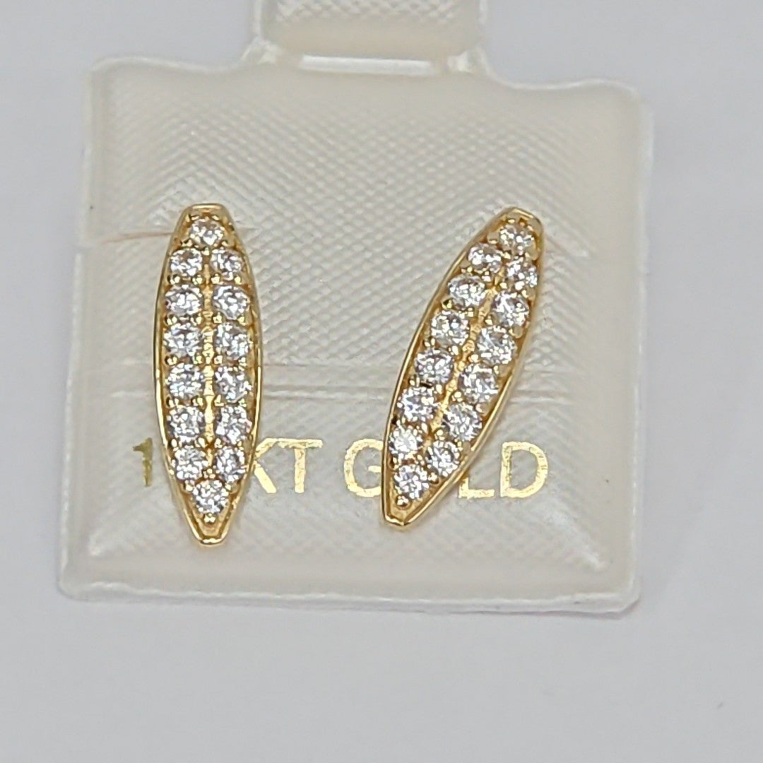 BROQUELES ORO 14K 1.8 (NUEVO)