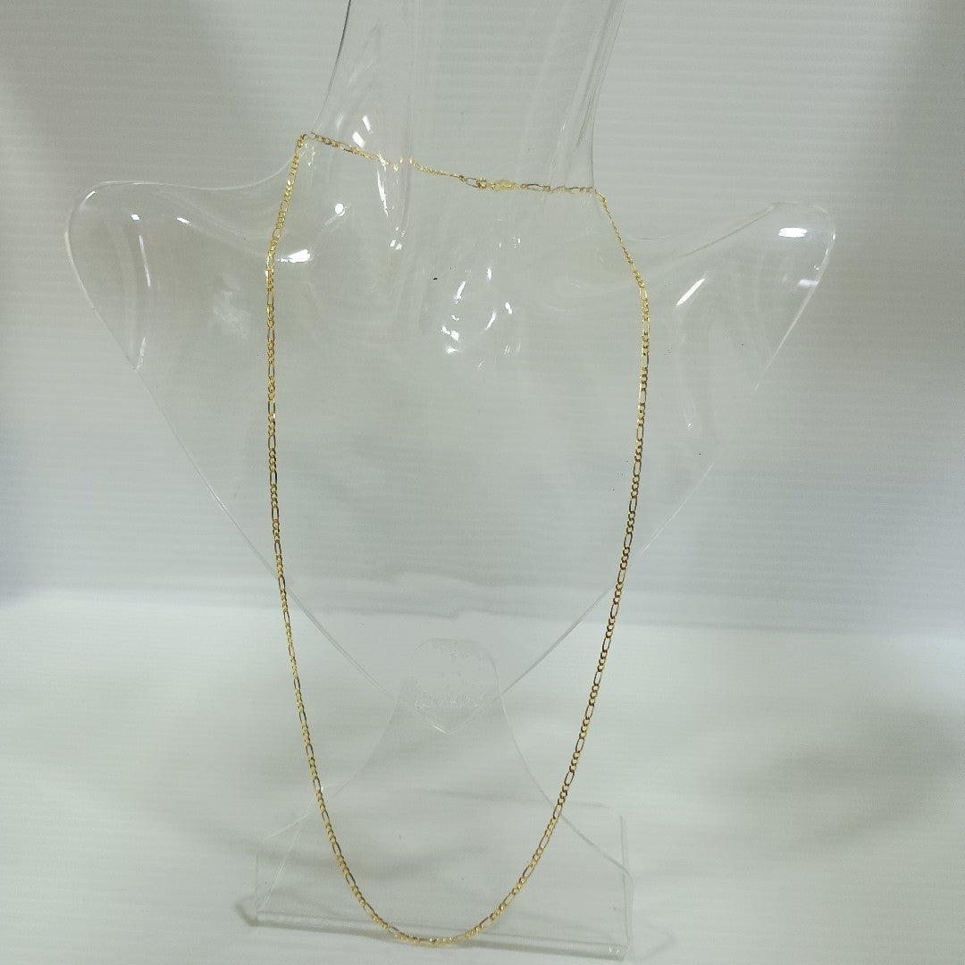 CADENAS CARTIER 3*1 AMARILLA ORO 14K 3.3 (NUEVO)