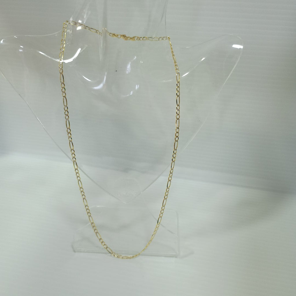 CADENAS CARTIER 3*1 DIAMANTADA ORO 14K 7.5 (NUEVO)