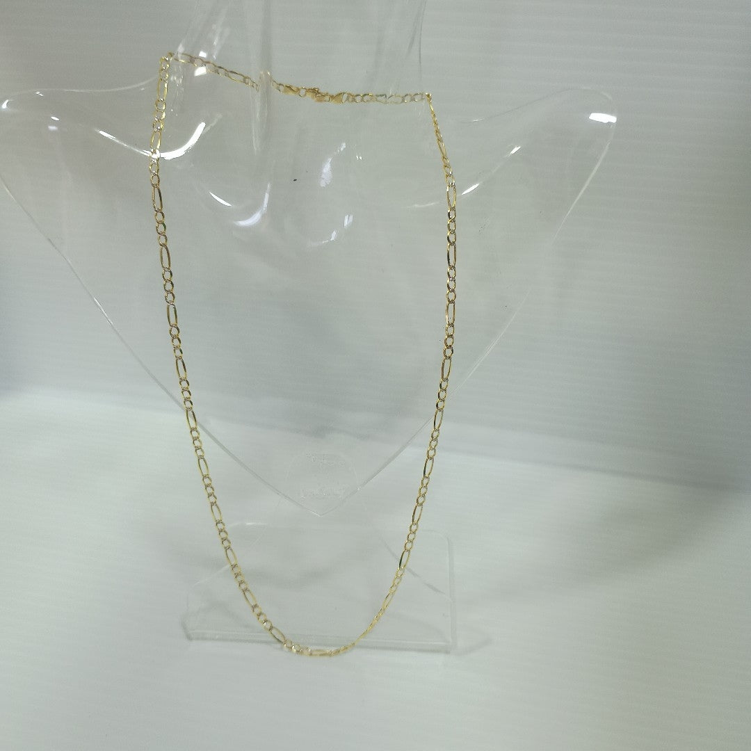 CADENAS CARTIER 3*1 DIAMANTADA ORO 14K 7.5 (NUEVO)