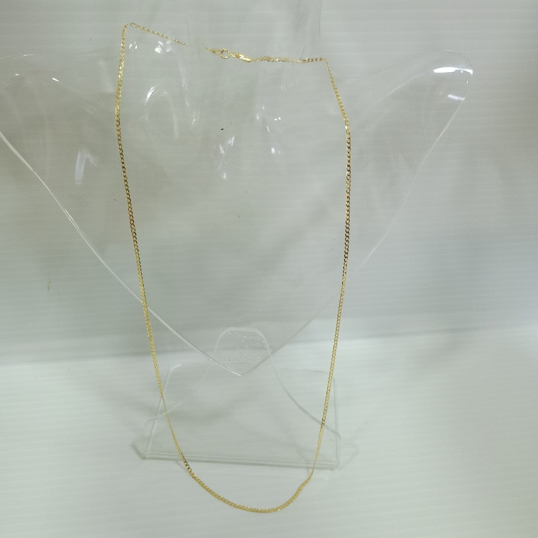 CADENAS BARBADA AMARILLA ORO 14K 3.3 (NUEVO)