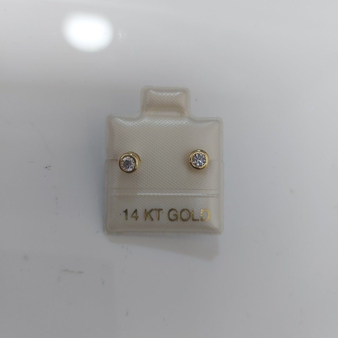 BROQUELES ORO 14K 0.8 (NUEVO)
