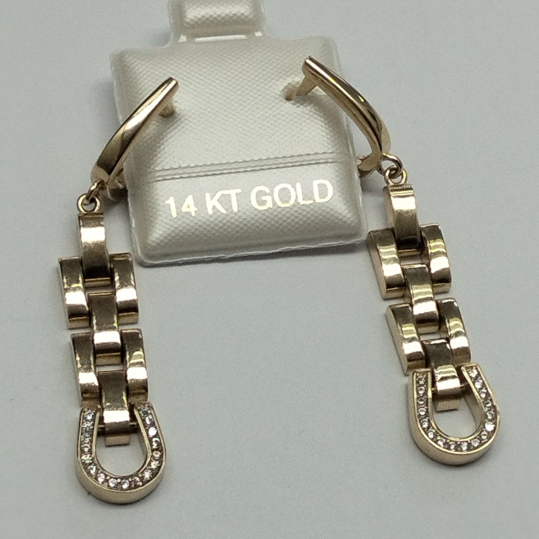 BROQUELES ORO 14K 7.2 (NUEVO)