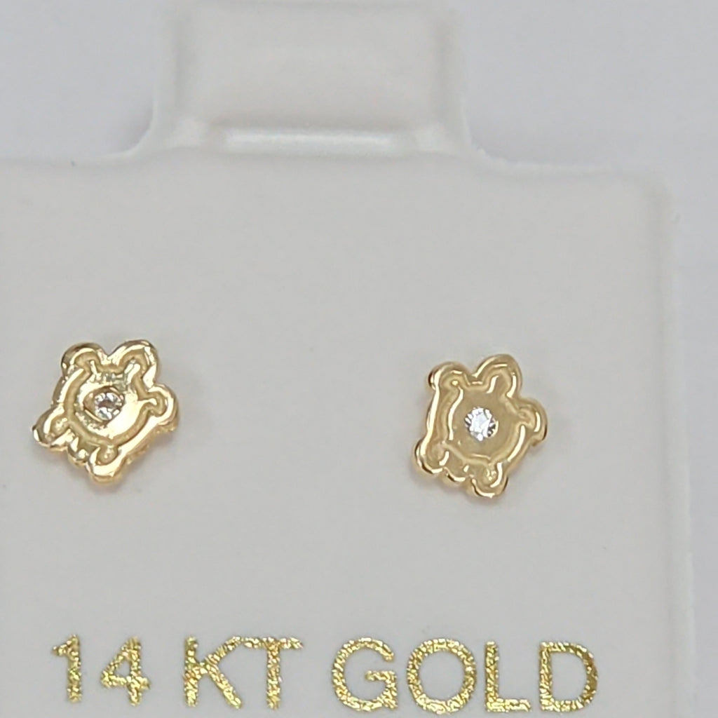 BROQUELES ORO 14K 1 (NUEVO)