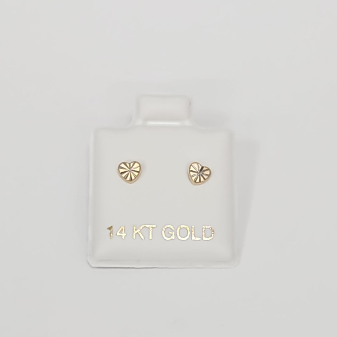 BROQUELES ORO 14K 1 (NUEVO)