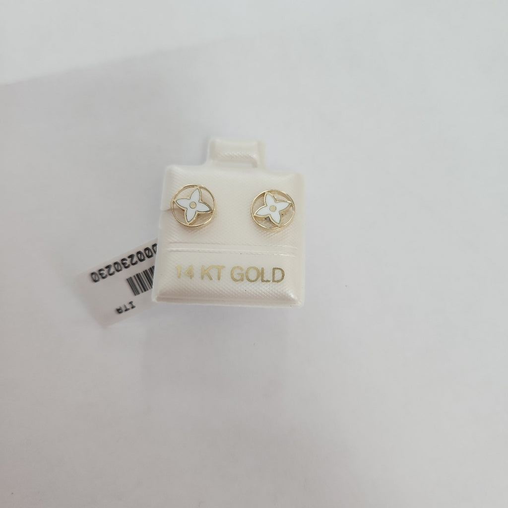 BROQUELES ORO 14K 1.1 (NUEVO)