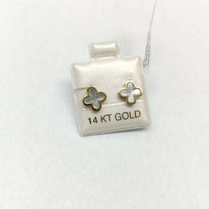 BROQUELES ORO 14K 1.2 (NUEVO)