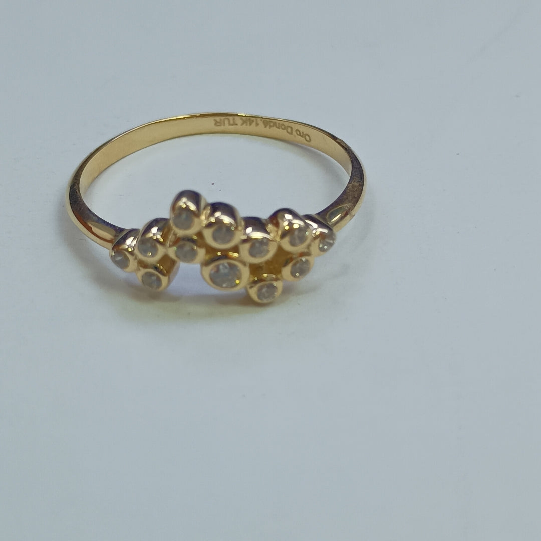 ANILLOS DAMA ORO 14K 1.6 (NUEVO)