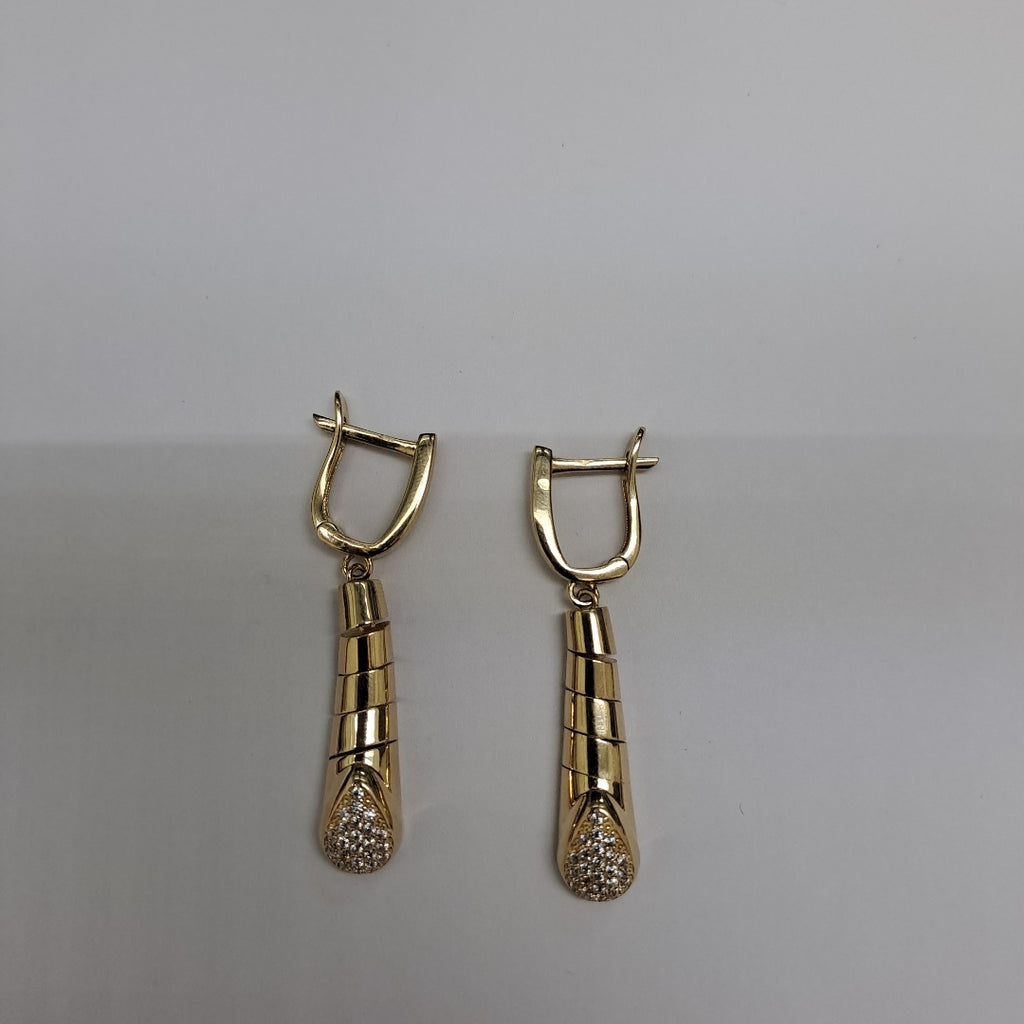 BROQUELES ORO 14K 5.8 (NUEVO)