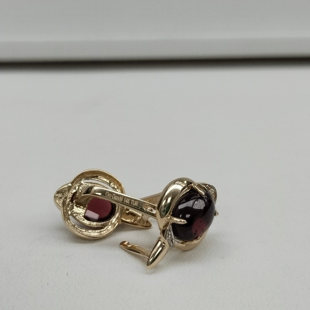 BROQUELES ORO 14K 5 (NUEVO)