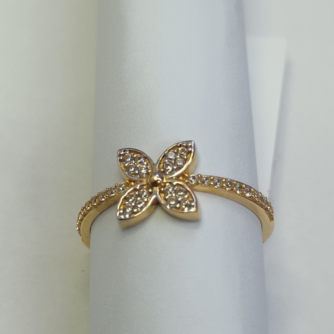 ANILLOS DAMA ORO 14K 2 (NUEVO)