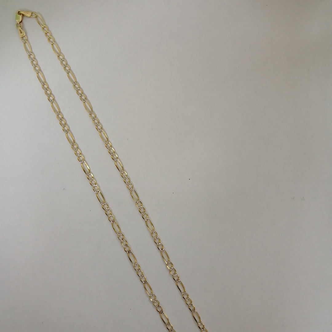 CADENAS CARTIER 3*1 DIAMANTADA ORO 14K 8.6 (NUEVO)