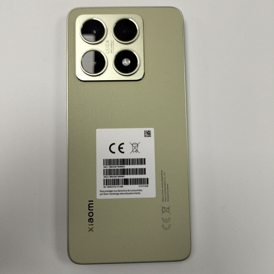 CELULAR XIAOMI 14T 5G 2406APNFAG (2024) 512 GB 12 GB RAM (SEMINUEVO)